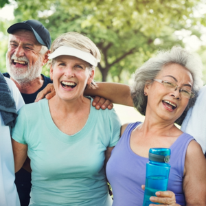 senior exercise group